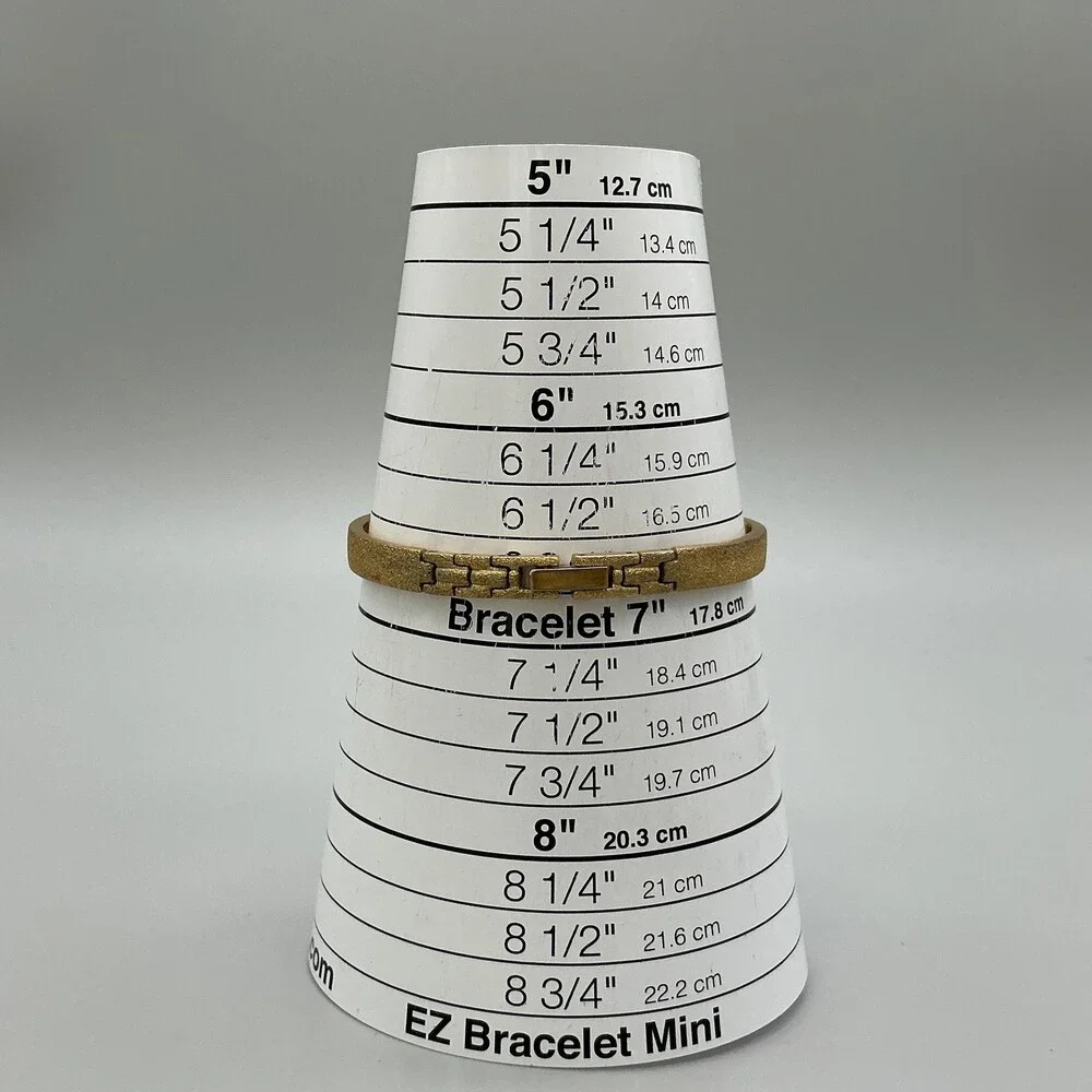 Armitron Diamond Now Womens Watch 17mm Oval Gold Tone Band New Battery 6.75
